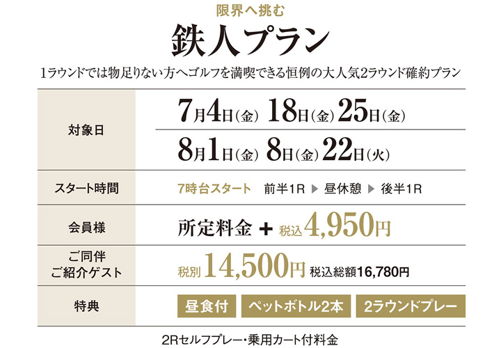 鉄人プラン